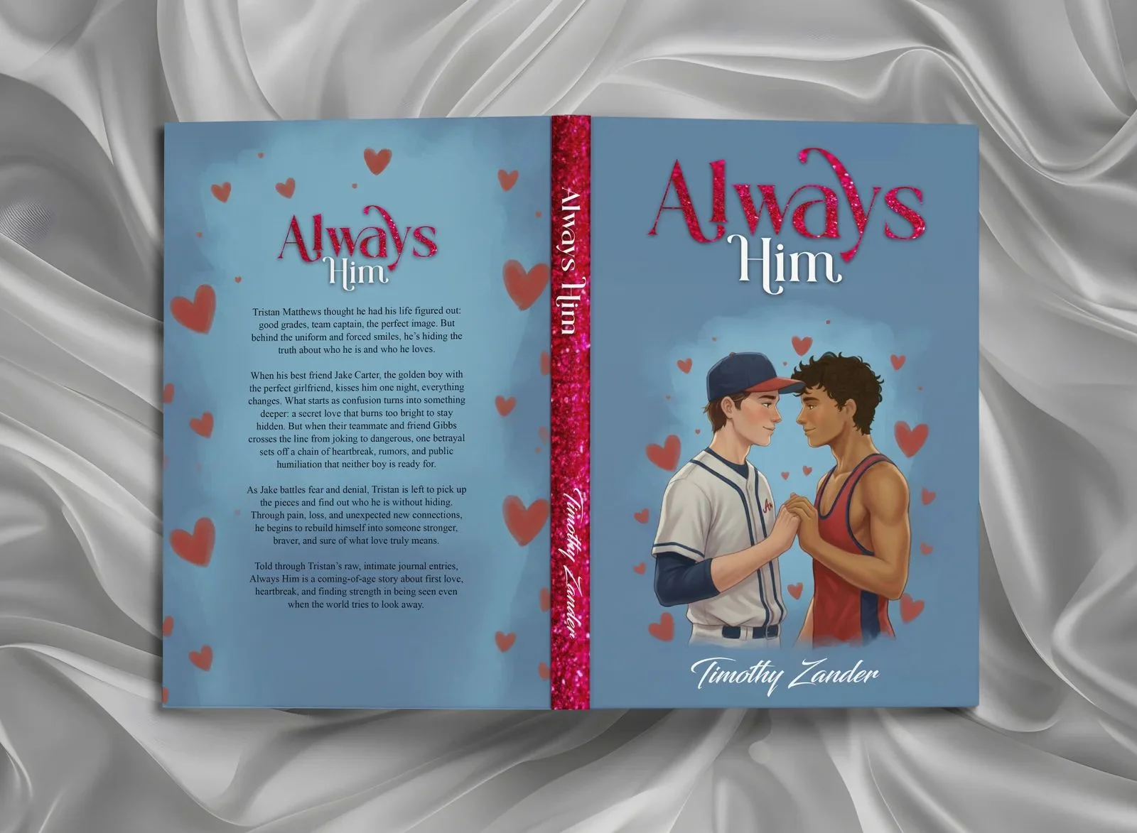 Full cover wrap for Always Him by Timothy Zander
