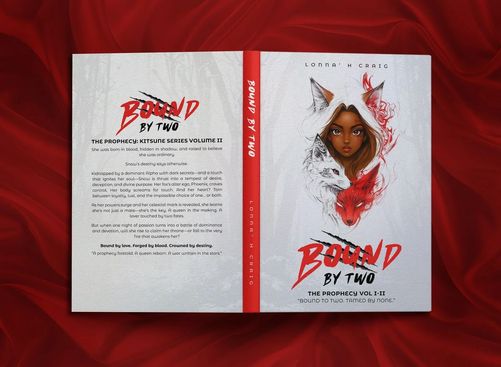 Full cover wrap for Bound by Two by Lonna' H Craig